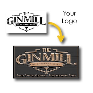 Custom Bar Sign personalized | billiards lounge decor | custom bourbon bar sign | theater and lounge sign | lower level canvas print Bild 13