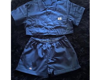 Completo Dickie - Blu navy - TAGLIA GRANDE - Blu
