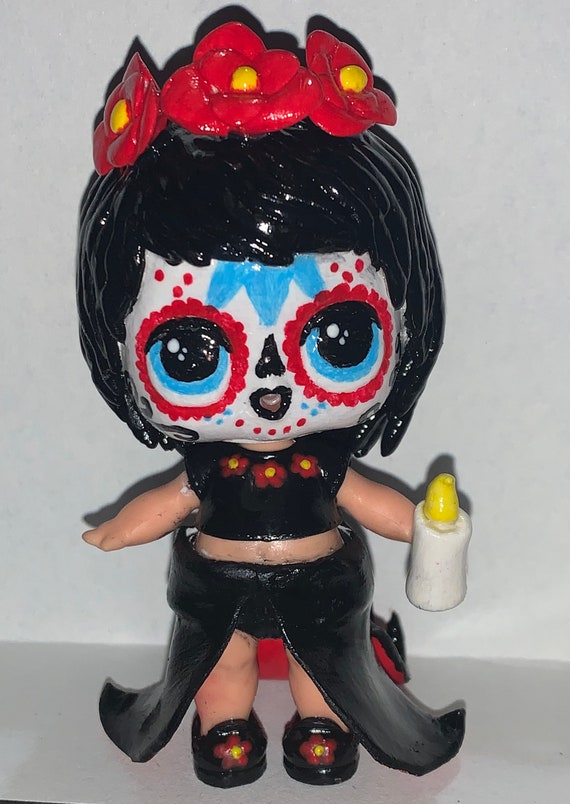 Lol day of the dead custom doll | Etsy