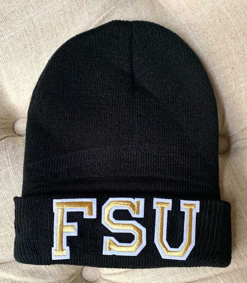 Florida State University fsu Beanie | Etsy