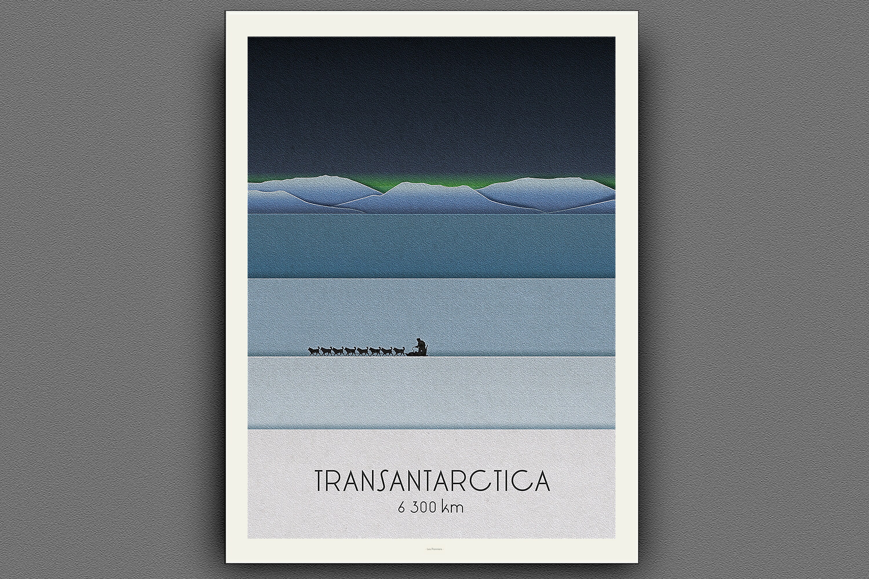 Affiches de Voyages | Transantarctica Explorations Légendaires Illustrations Art Mural Design Décora