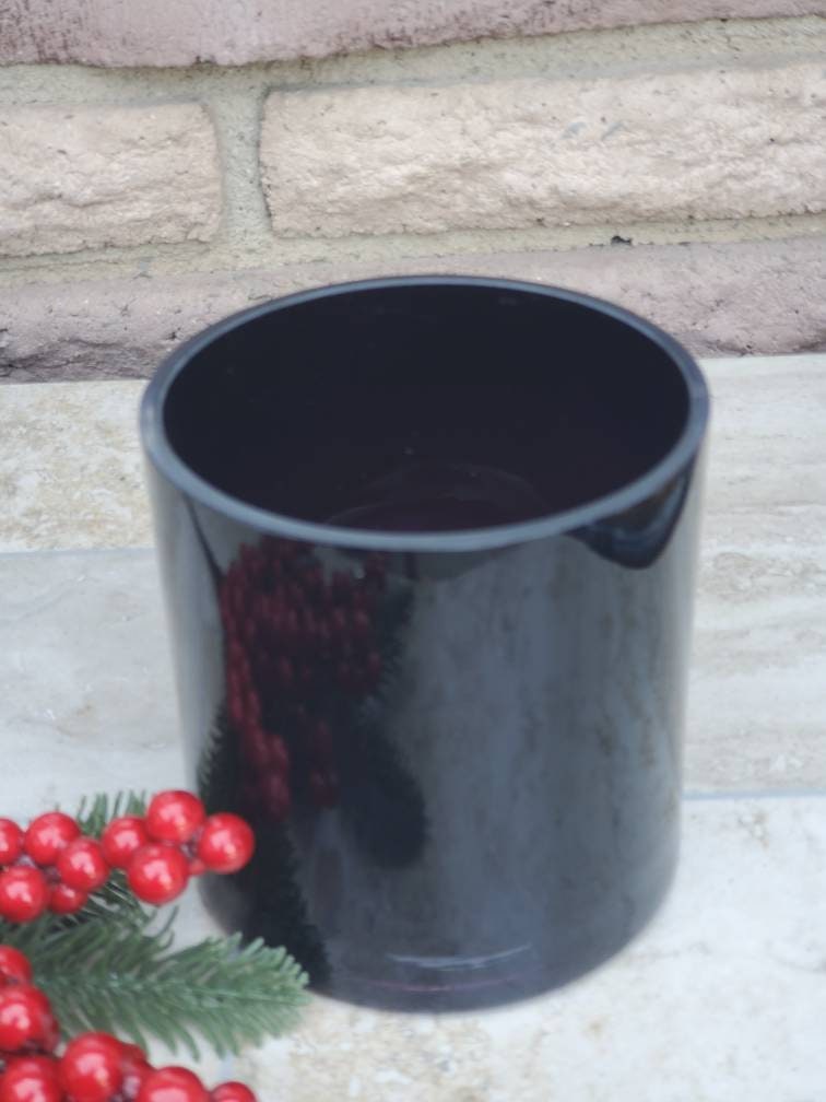 etsy black vase