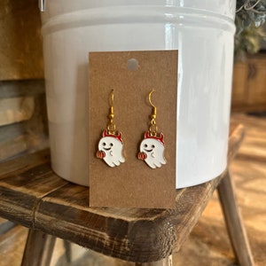 Spooky Ghost Earrings
