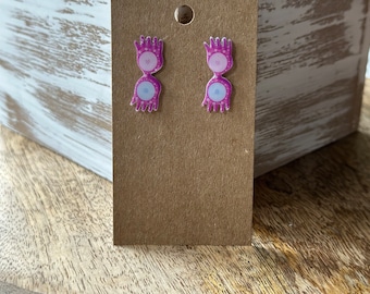 Luna Lovegood earrings, HP Earrings, Magical Earrings, Potter Head, Hypoallergenic, Handmade