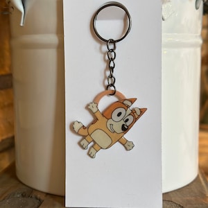 Bluey Keychain