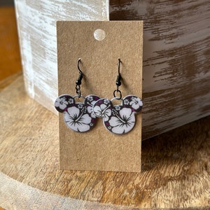 Mouse Earrings, Hypoallergenic, Handmade, Gifts for her, Dangle Earrings