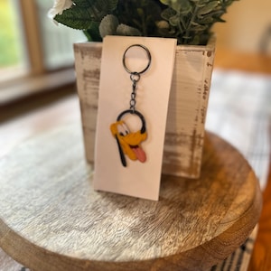 Pluto Keychain, Goofy,