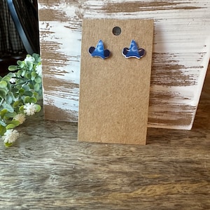 Mouse Earrings Studs, Stud Earrings, Mouse Jewelry, Hypoallergenic, Handmade, Gifts for Girls, Gifts for her