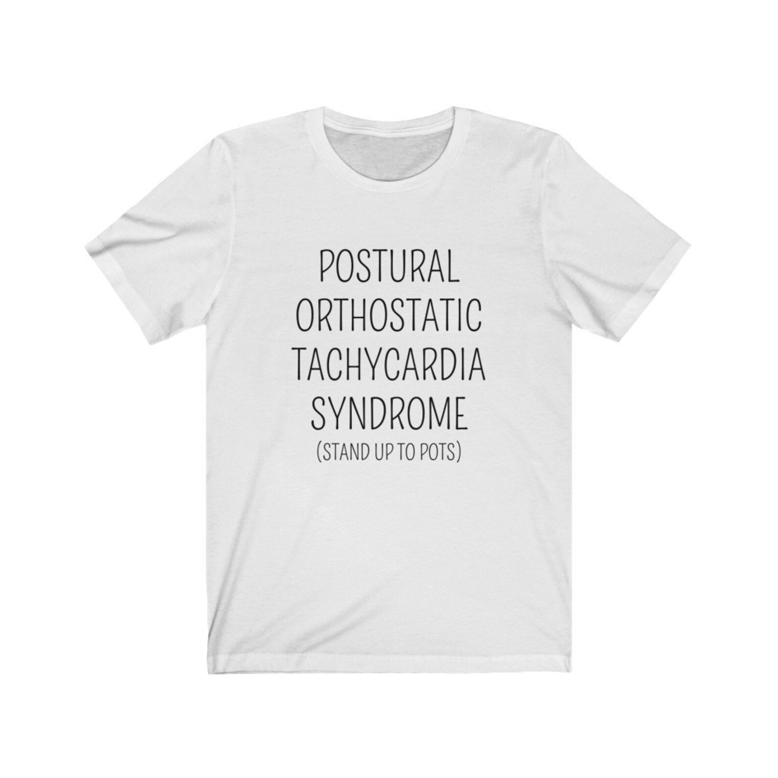 POTS Syndrome POTS Tshirt Chronic Illness Postural Etsy