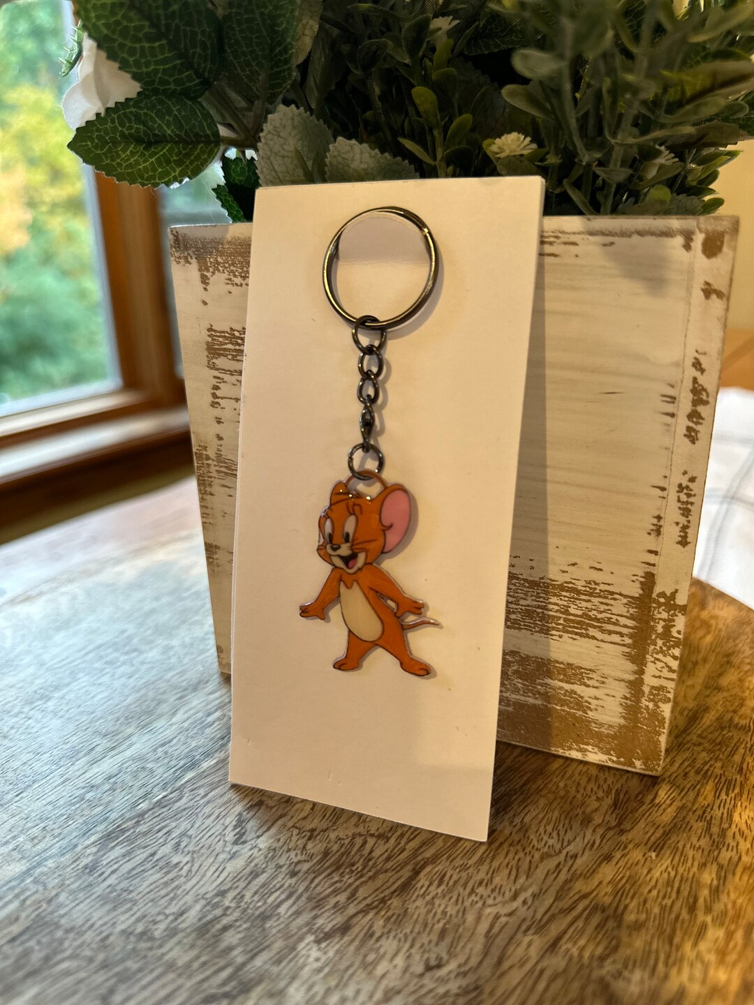 Jerry Keychain Tom and Jerry Inspired Keychain - Etsy