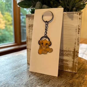 Simba Inspired Keychain