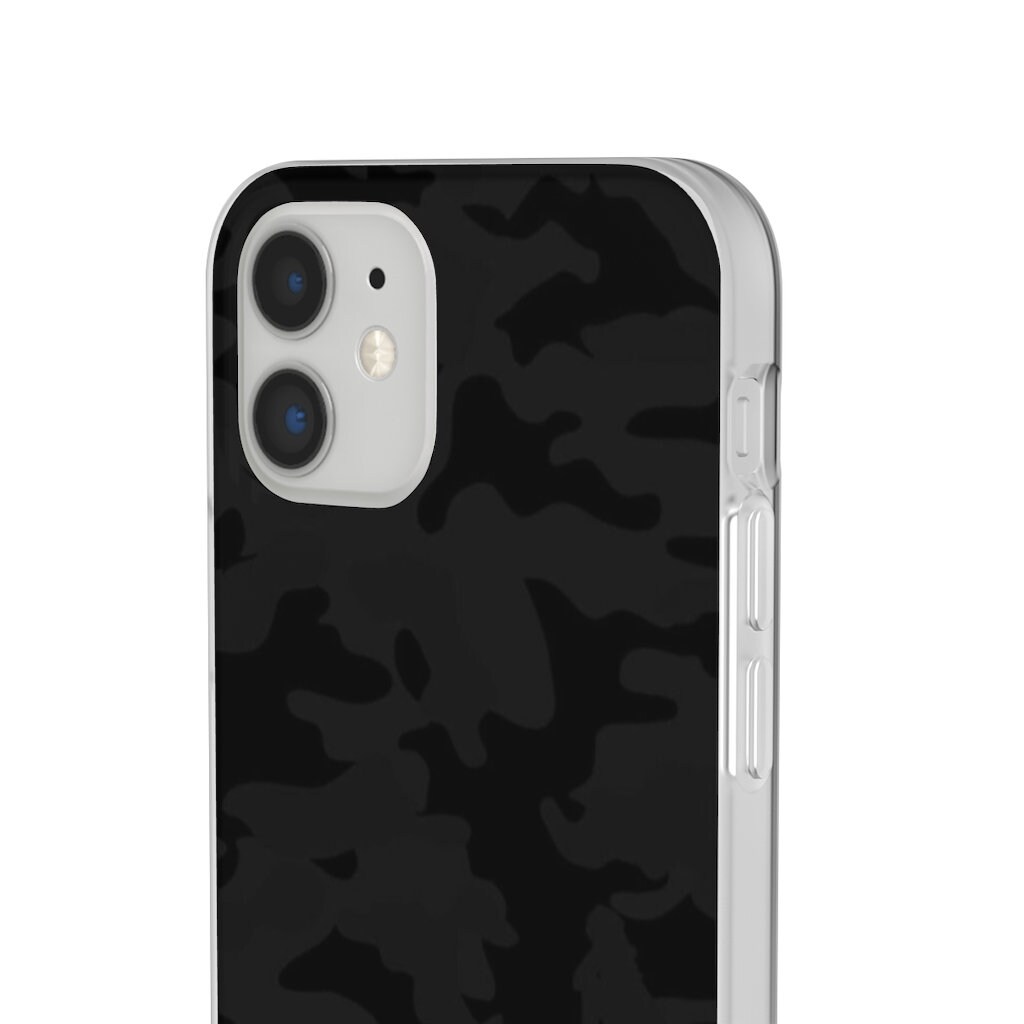 Black Camo Case Men's Phone Case Gifts for Men Boyfriend Etsy