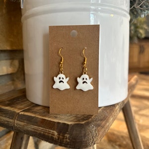Spooky Ghost Earrings