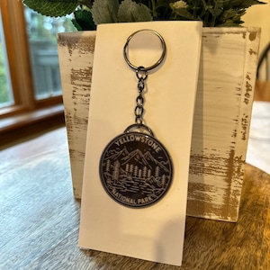 Yellowstone Keychain, Inspired by Yellowstone, Park