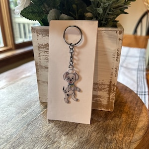 101 Dalmatians Inspired Keychain