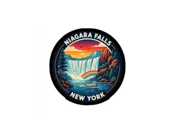 Niagara Falls Sticker or Magnet – Vibrant Waterfall Souvenir