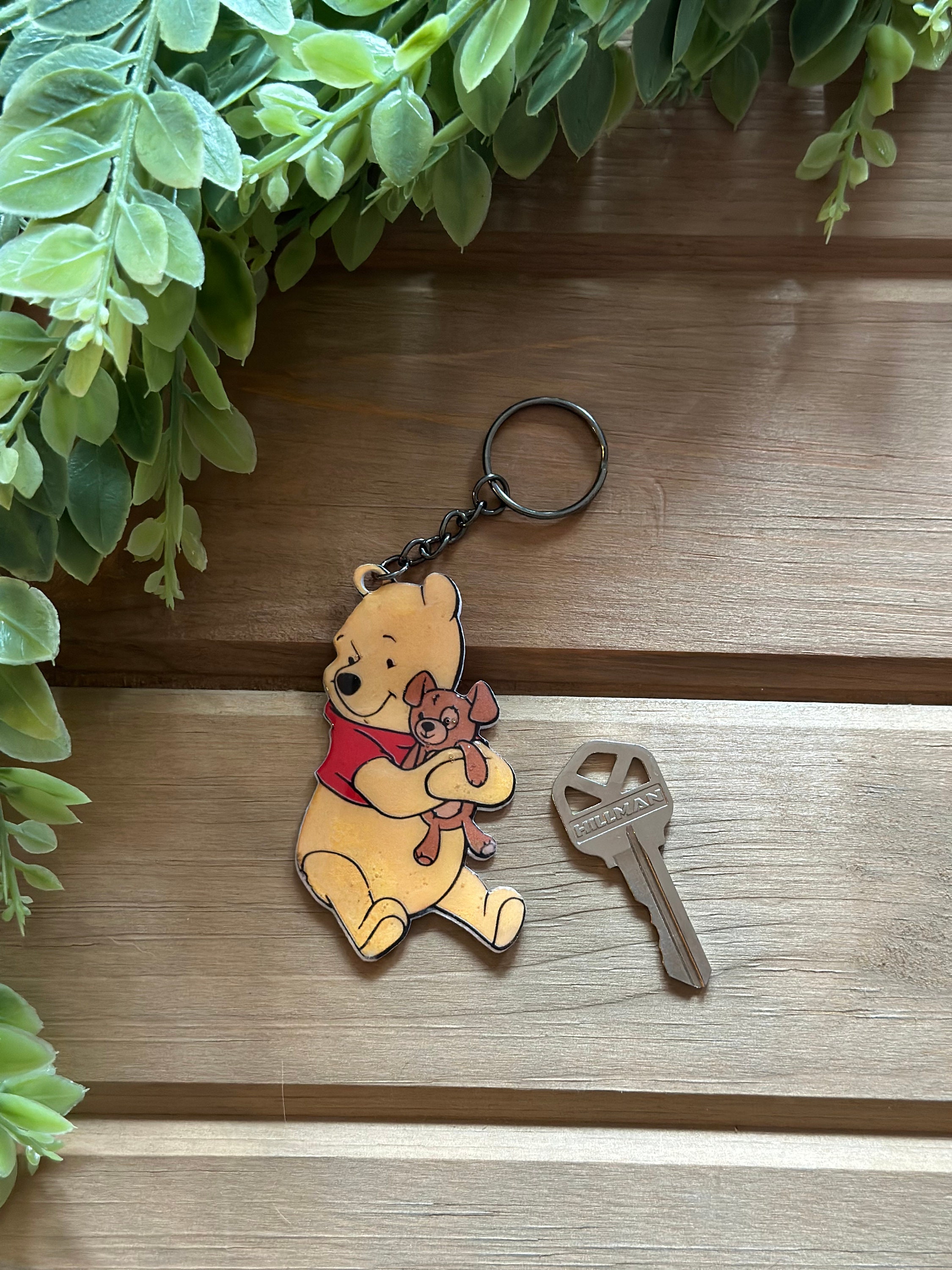 Winnie the Pooh Keychain Winnie the Pooh Accessories Etsy Canada