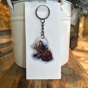 Halloween Town Keychain