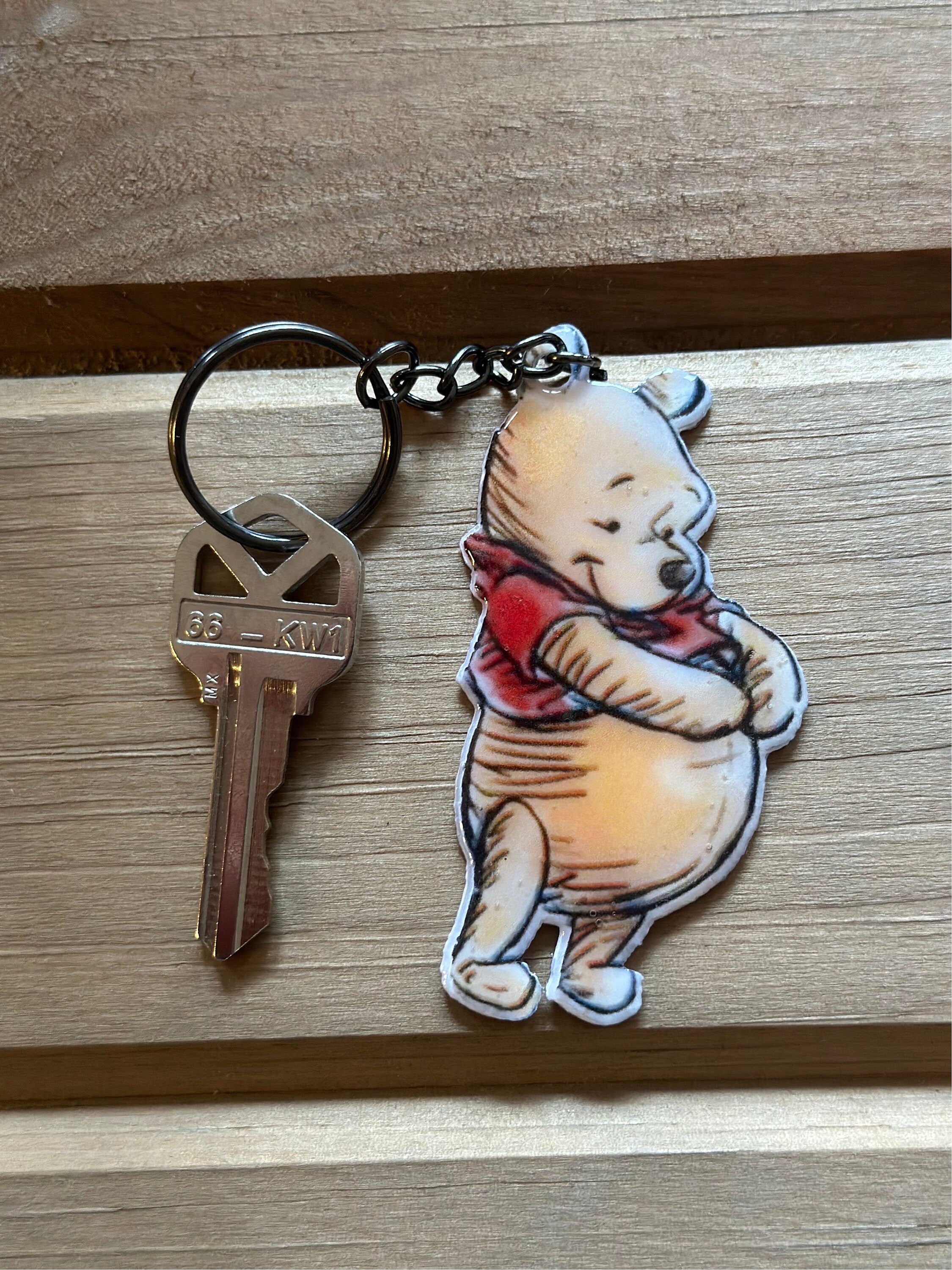 Winnie the Pooh Keychain Winnie the Pooh Accessories Etsy Australia