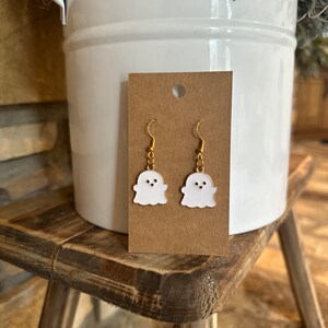 Spooky Ghost Earrings