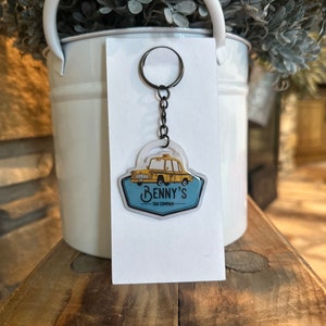 Halloween Town Keychain