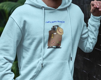 World Traveler Hooded Sweatshirt, Traveler gifts, Traveler hoodies, airport sweatshirt, wanderlust, adventure awaits, world traveler gift