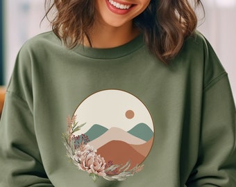 Granola Girl sweatshirt Granola Girl aesthetic granola girl adventure awaits nature lover gift comfort colors shirt adventure Time sweater