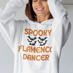 FLAMENCO DANCER sweatshirt, flamenco dance gift for dance teacher, gift for dancer, flamenco lovers, halloween, dia de los muertos, hoodie
