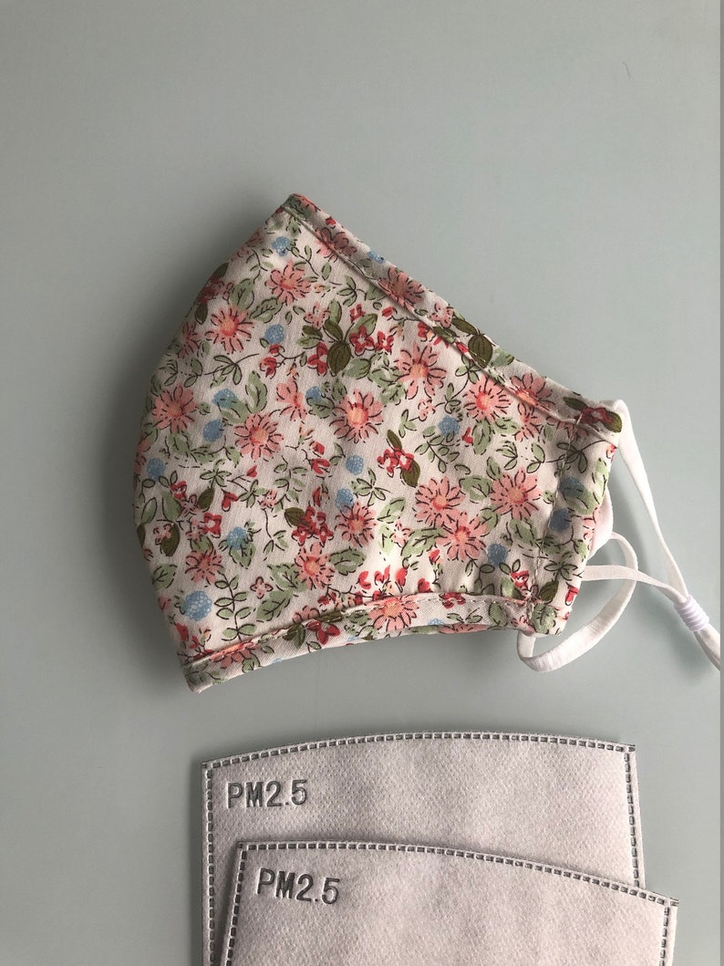 Face Mask Washable Face Mask Face Mask With Filter Face Mask Etsy UK