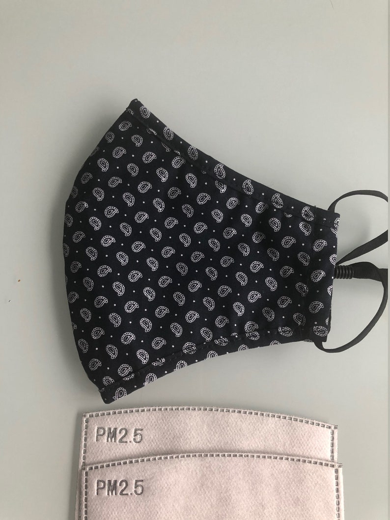 Face Mask Washable Face Mask Face Mask With Filter Face Mask Etsy UK