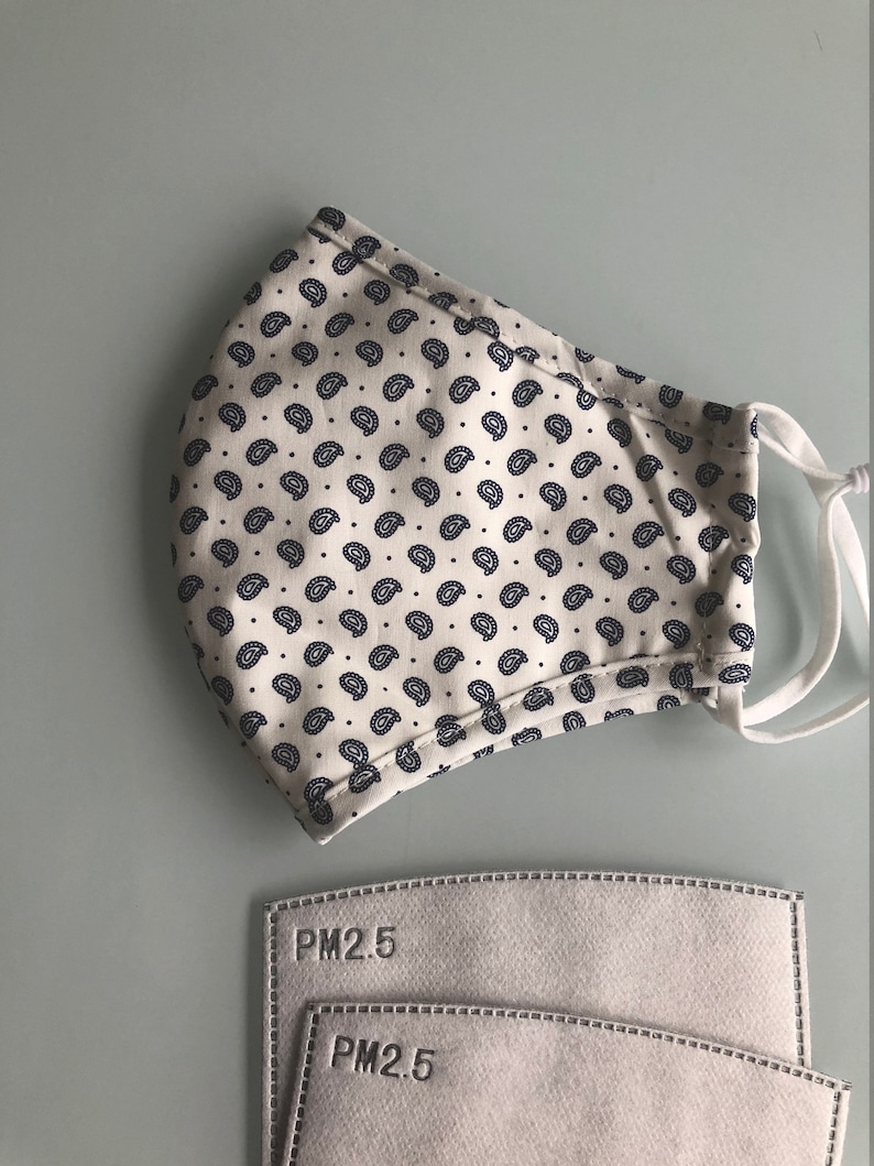 Face Mask Washable Face Mask Face Mask With Filter Face Mask Etsy UK