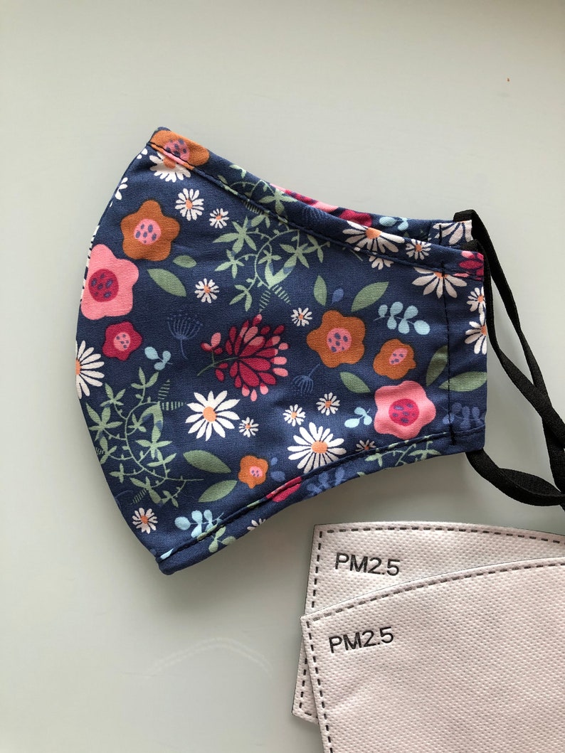 Face Mask Washable Face Mask Face Mask With Filter Face Mask Etsy UK