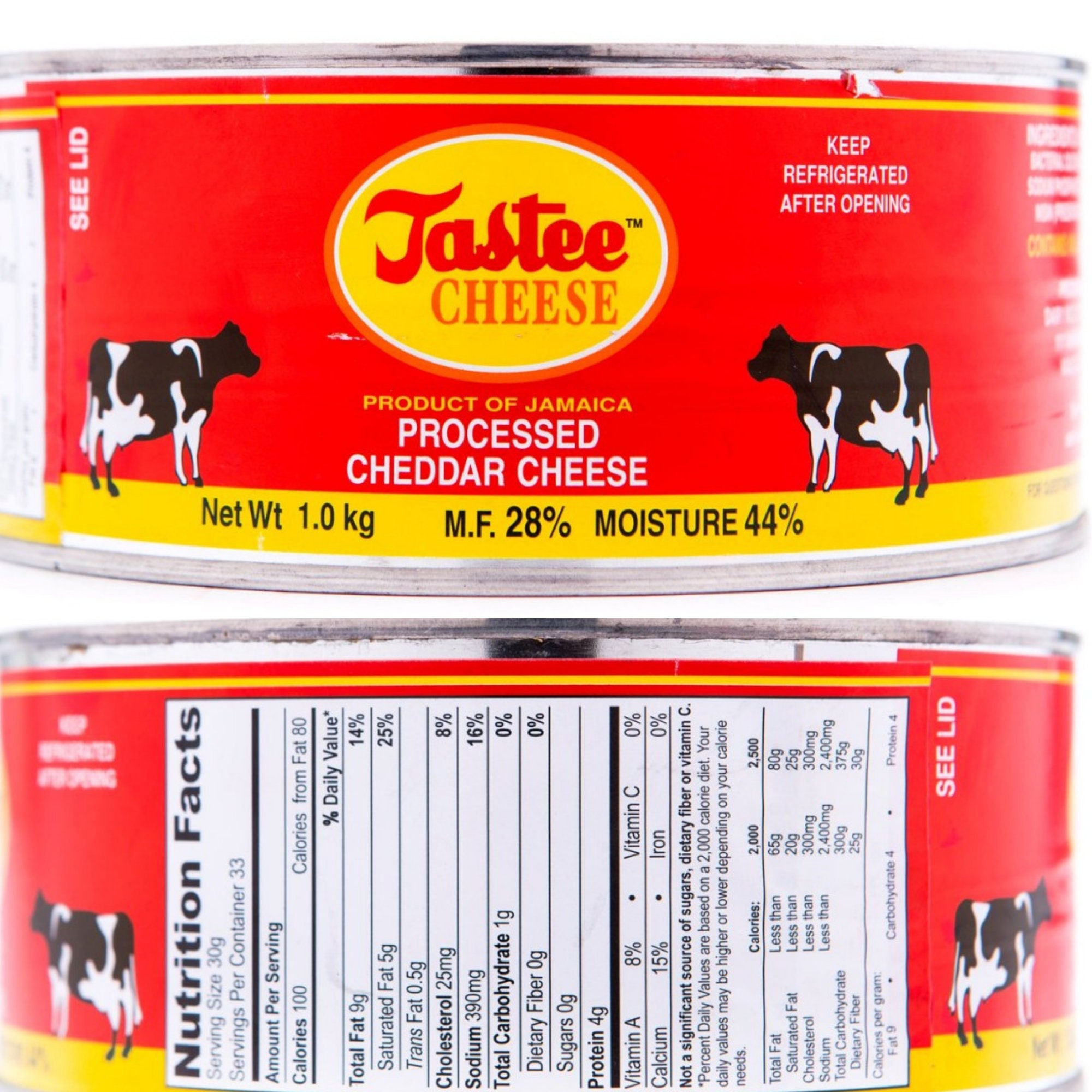 Jamaican Tastee Cheese 1KG 2.2lbs Best Seller Etsy