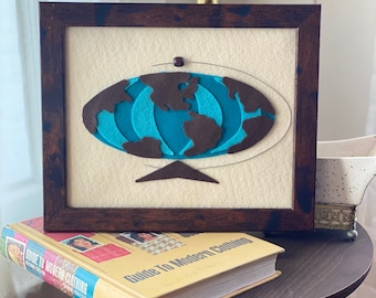 Witco Globe Felt Art