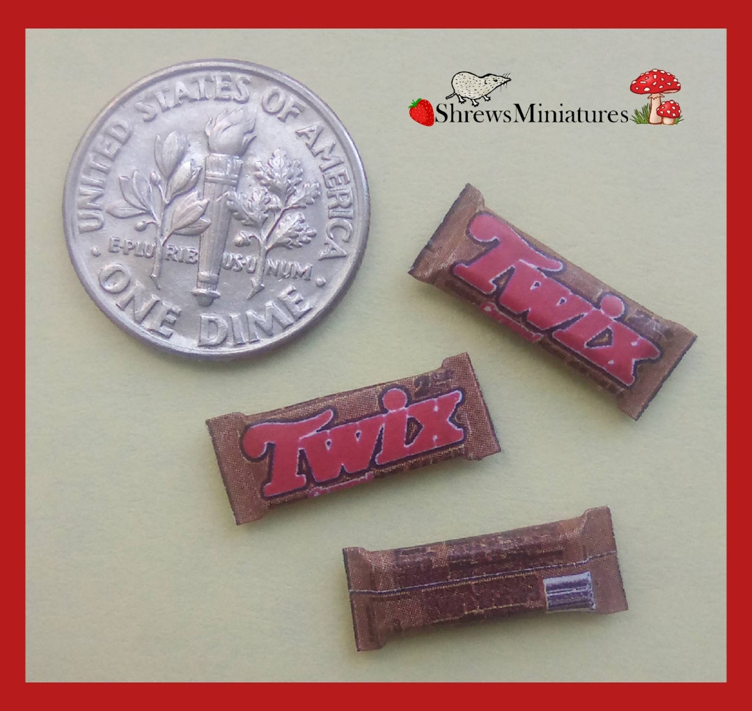 miniature-twix-candy-bar-in-1-12-scale-etsy