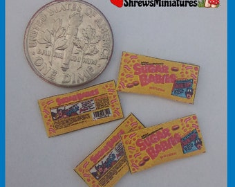 Miniature Bag of Sugar Babies Candy 1:12 Scale