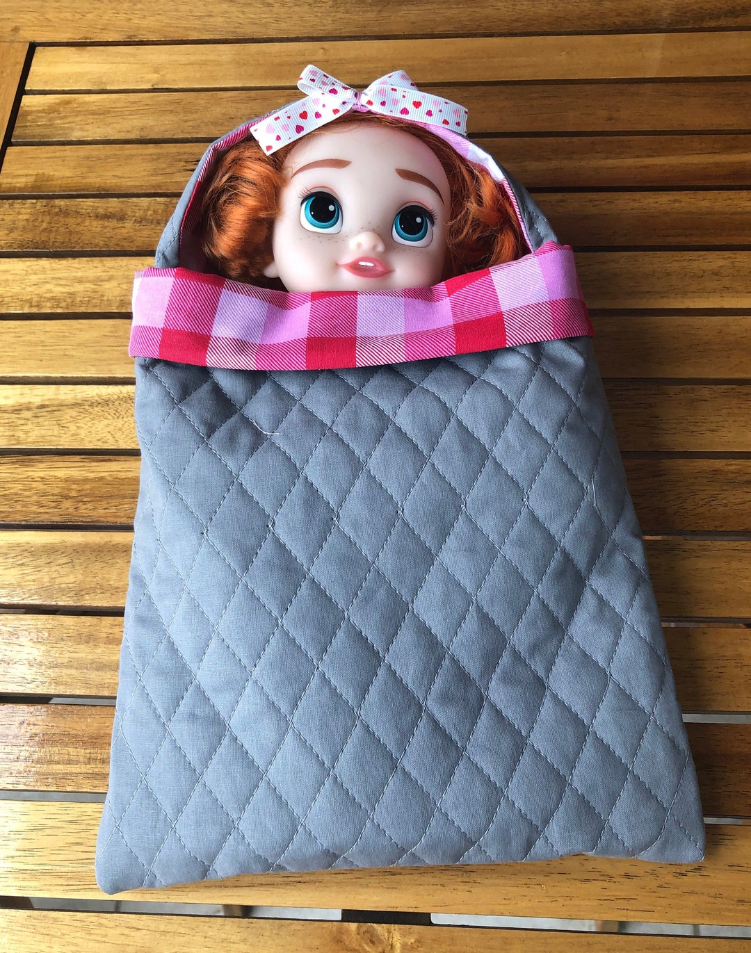 Baby Doll Carrier Sleeping Bag With Hood Bunting Cocoon Etsy