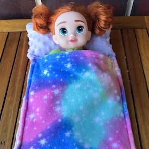 Sleeping Sack Bag Bed Pouch for Doll or Stuffed Animal