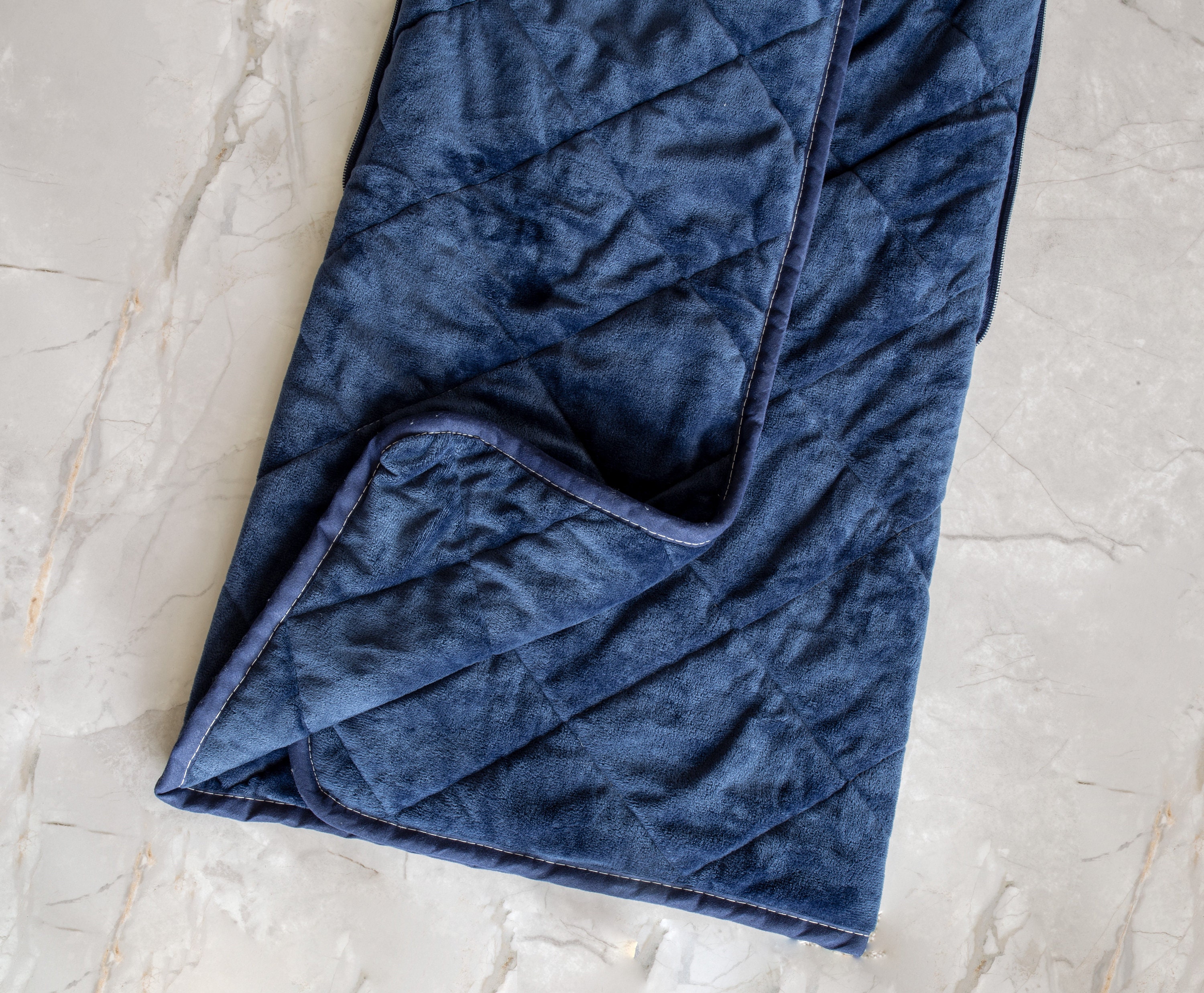 Blanket Quillow A Blanket folds into a pillow with zipper Etsy Polska