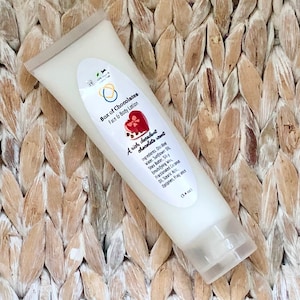 Chocolate Shea Butter Vegan Lotion Moisturizer - Paraben Free Body Cream - Dry Skin Therapy Skincare for Chocolate Lover