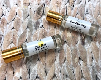 Vegan Perfume Oil Roller Ball - Aromatherapy Scented Oil, Travel Size