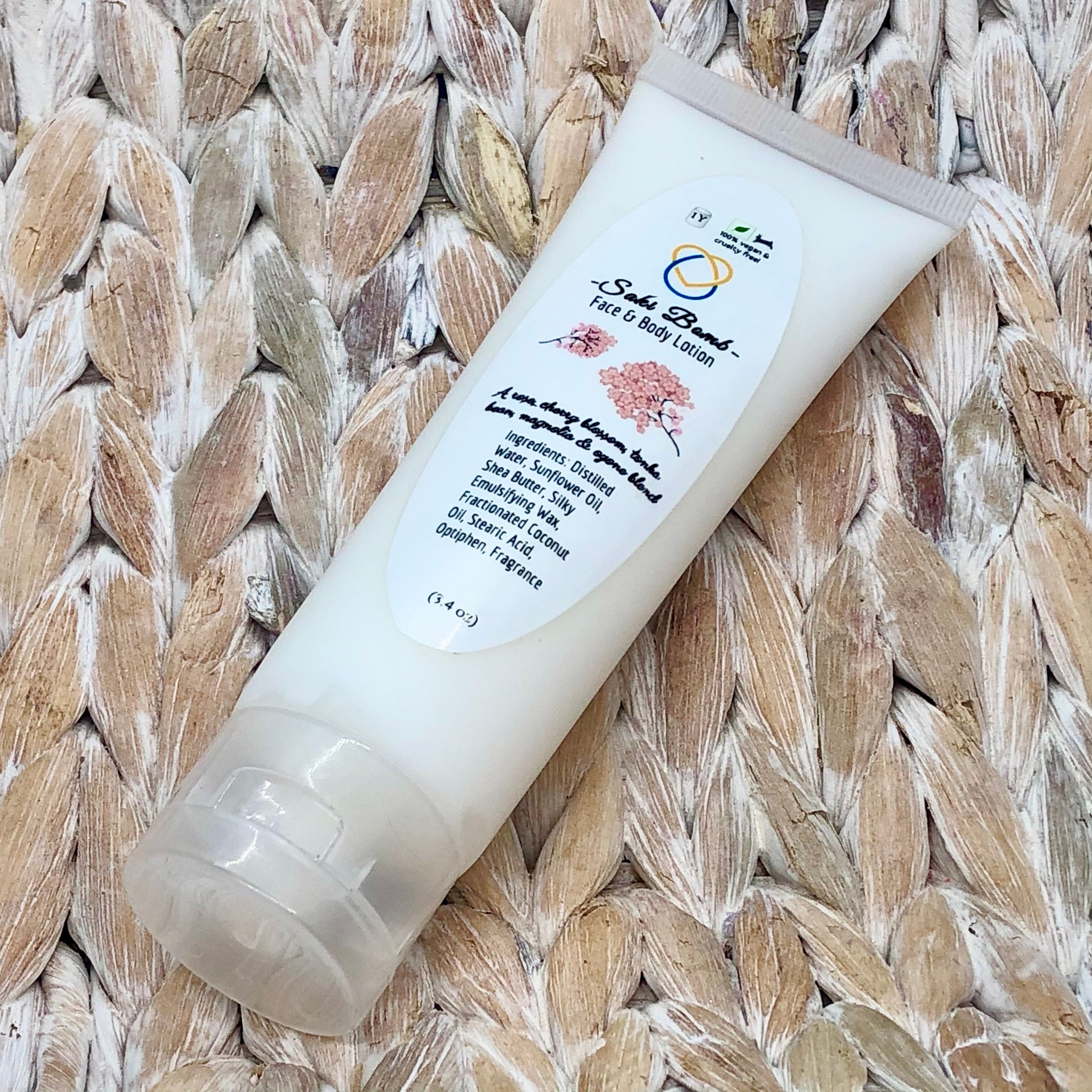 Japanese Cherry Blossom Lotion Vegan Moisturizer Paraben Etsy UK