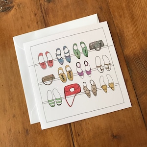 Shoes & Handbags Greeting Card