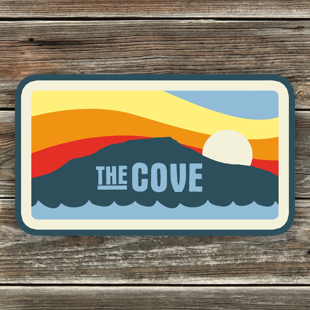 The Cove Classic Carvins Cove Sticker Roanoke Virginia Etsy
