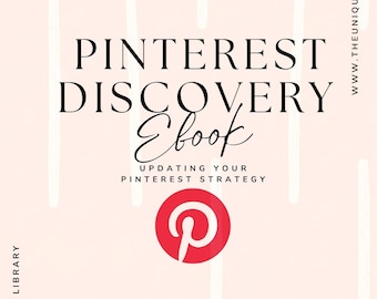 Pinterest Marketing Strategy | SEO Checklist & Tailwind Automation Ebook | Business Growth Digital Download