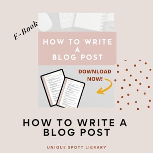 how to write a blog post