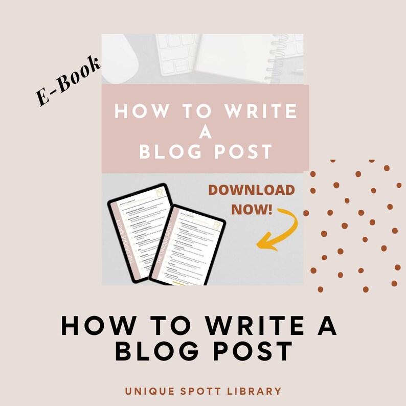 how to write a blog post