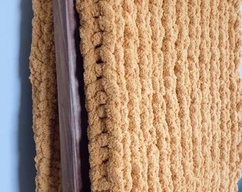 Chunky Blanket | Handmade Chunky Knit Blanket | Chenille Chunky Blanket | Chunky Throw | Home Decor Throw