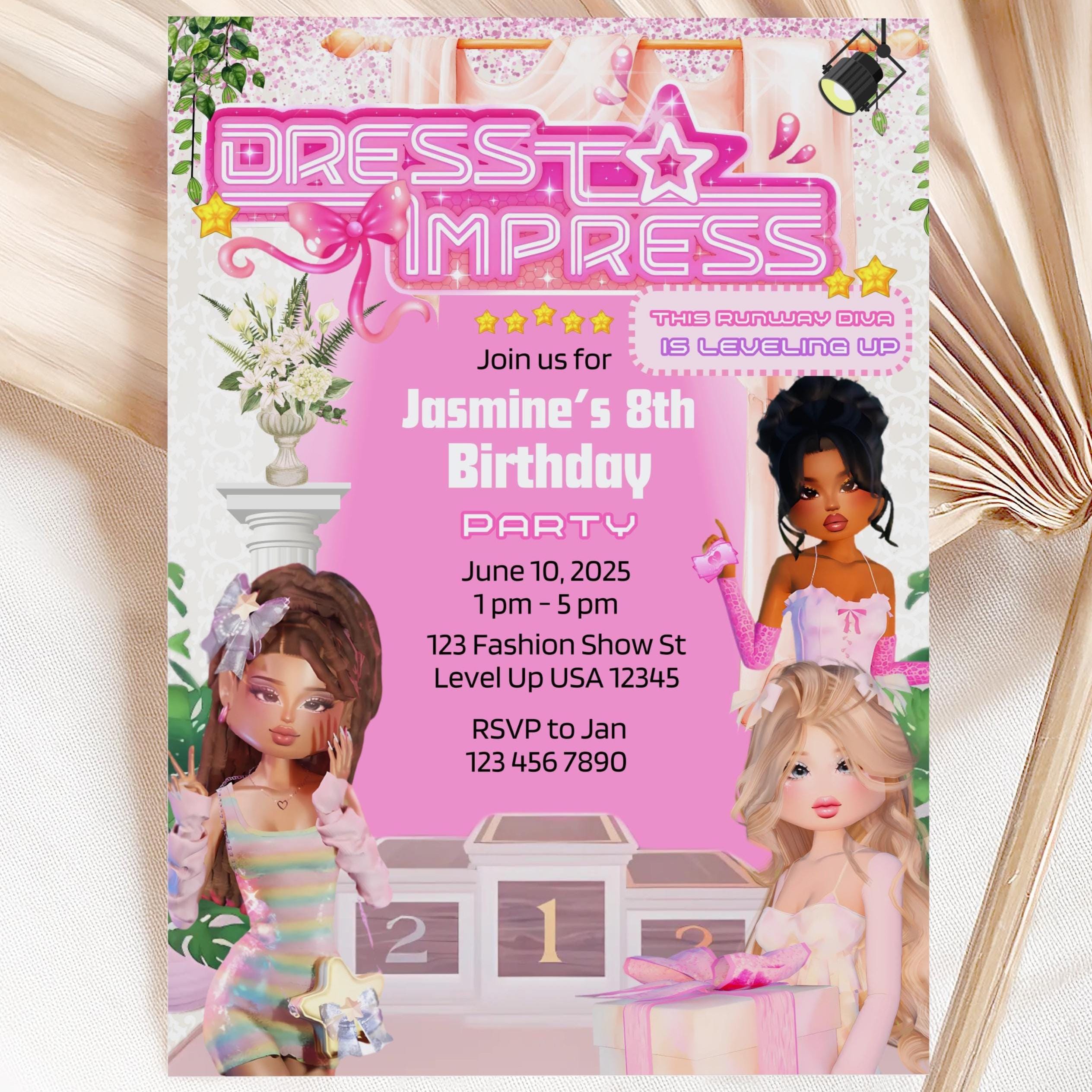 Roblox Birthday Invitation Fashion Gamer Girl Party (5x7 Printable) - Etsy Roblox Birthday Invitation Fashion Gamer Girl Party (5x7 Printable) - Etsy