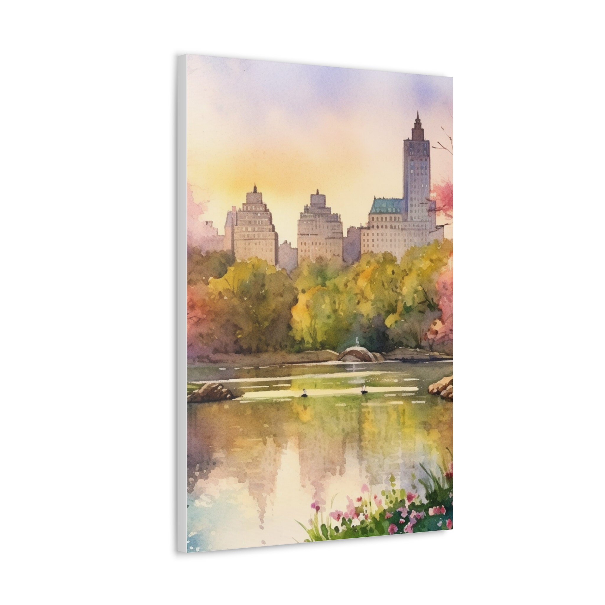 油絵美しいパーク